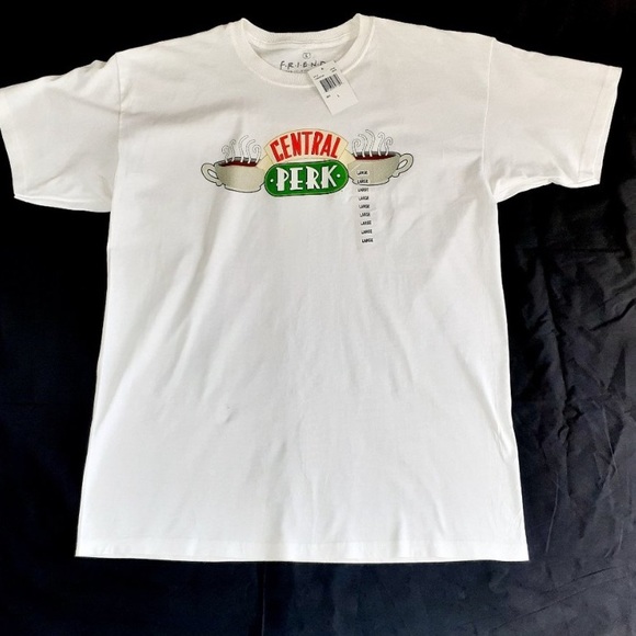 🆕 RIPPLE JUNCTION: FRIENDS THEME Central Perk T-shirt- Various Sizes - Picture 2 of 5